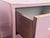 Not Yet Made - Made To Order Italian Pink Murano Glass Nightstand with Brass and Gray Velvet from Justfurnituress SRL, Set of 2 For Sale - Image 5 of 9