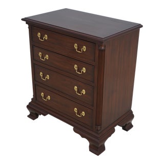 Henkel Harris Model 116 Cherry 4 Drawer Nightstand For Sale