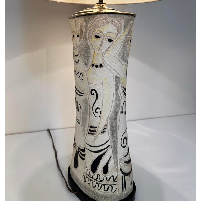 1950s Marcello Fantoni Table Lamp For Sale - Image 10 of 11