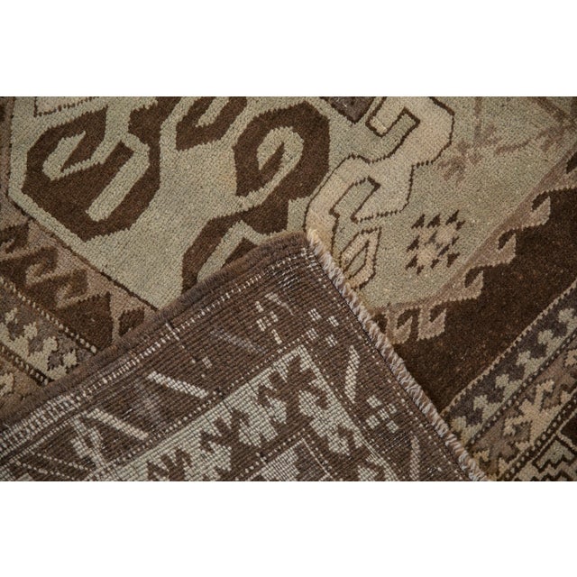 Vintage Distressed Kars Carpet - 5'8" x 8'5" For Sale In New York - Image 6 of 8