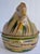This is a charming Tonala or San Pedro Tlaquepaque casserole beautiful and rustic hand-made and hand-painted low-fire...