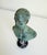 Bronze Verdigris & Marble Bust of Julius Caesar, Reproduction For Sale - Image 4 of 8