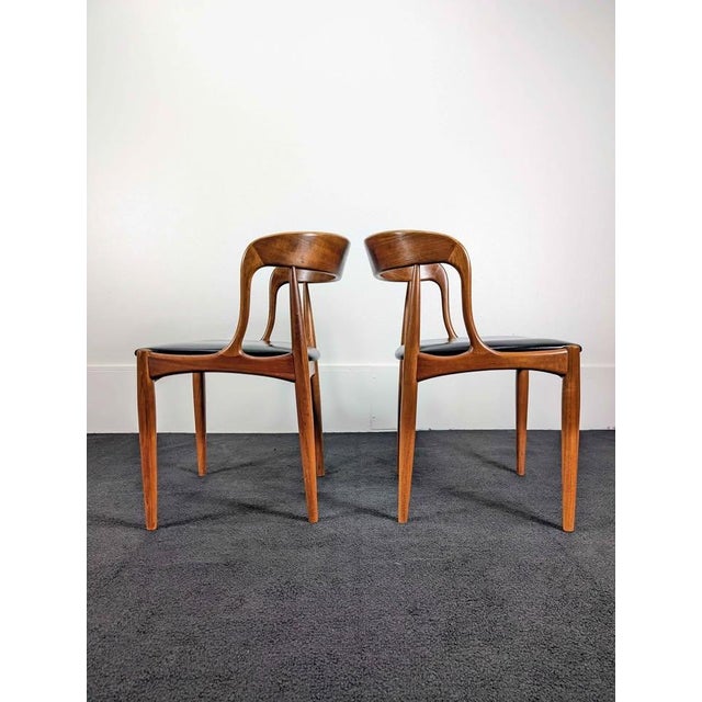 Brown Danish Teak Model 16 Chairs by Johannes Andersen for Uldum For Sale - Image 8 of 11