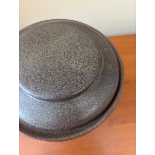 Gordon & Jane Martz | Marshall Studios | Ceramic Lidded Canister Jar For Sale - Image 9 of 11