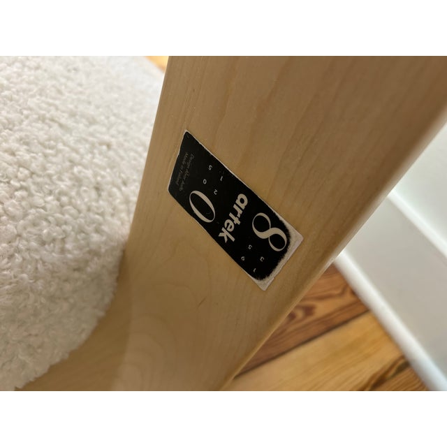 Wood Artek Aalto 400 “Tank” Chair - Set of 2, Newly Upholstered & Refinished For Sale - Image 7 of 7