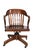 Early 20th Century Classic Bank of England Jury Style Swivel Tilt Office Desk Chair by Sikes For Sale - Image 10 of 14