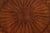 Brown Theodore Alexander Round Sunburst 2 Drawer Center Table For Sale - Image 8 of 17