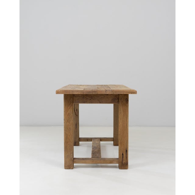 1920s French Oak Dining Table In Original Patina For Sale - Image 13 of 18
