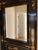 Black Vintage Black Lacquer Chinoiserie Hall Tree With Mirror and Mohair Upholstered Seat For Sale - Image 8 of 11