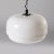Space age adjustable pendant lamp produced by Meblo / Guzzini, italy, 1970s. Made of white / white plastic with chromed...