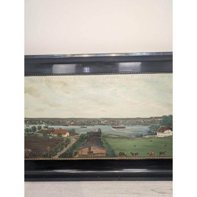 Landscape Composition, 1960s, Oil Painting on Canvas, Framed For Sale - Image 4 of 10