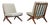 Pierre Jeanneret Scissor Lounge Chairs, Knoll, 1965, Original Cushions Included For Sale