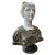 Reclaimed Neoclassical Style Marble Female Bust, 1970, Marble For Sale - Image 13 of 13
