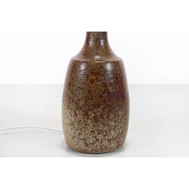 Ceramic Table Lamp by Frank Milo for Tromborg, 1960s For Sale - Image 4 of 7
