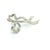 Tiffany and Co. Tiffany & Co Estate Ribbon Brooch Pin Sterling Silver For Sale - Image 4 of 8