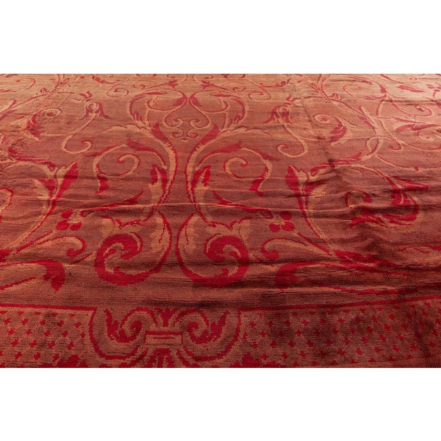 Late 19th Century Antique French Savonnerie Rug For Sale - Image 5 of 9