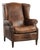 Vintage Club Chair in Sheepskin Leather For Sale