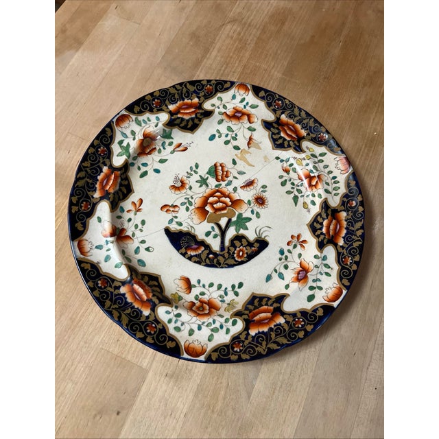 A Fine Pair of Antique Royal Crown Derby Plates, With Staple Repairs, Circa 1820's For Sale - Image 11 of 12