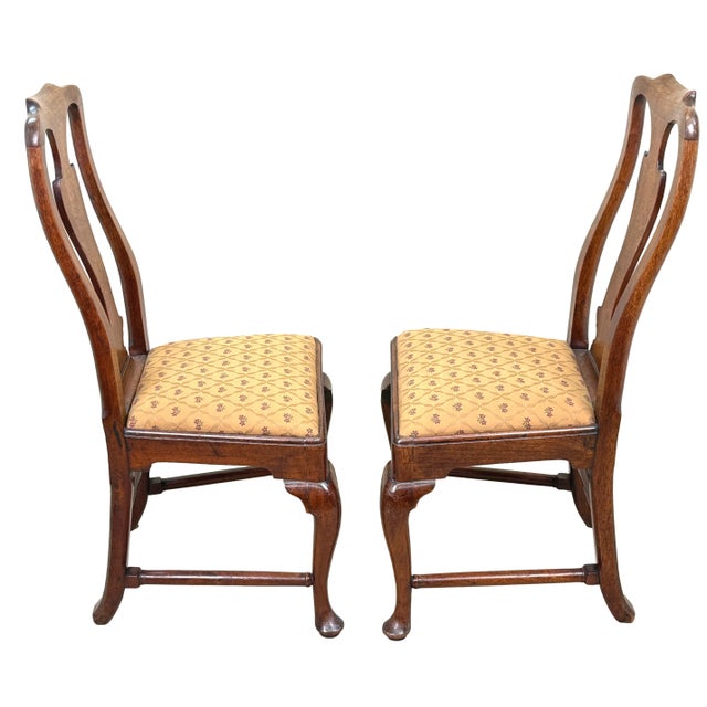 Walnut Harlequin Dining Chairs, 1715, Set of 10 For Sale - Image 13 of 18