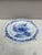 Victorian English Blue & White Plate Eagle & Frog Brown Westhead and Moore, Circa 1890 For Sale - Image 3 of 5