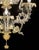 Imperial Luxury Italian "Ca' Rezzonico" With Gold Flowers and Leaves Murano Glass For Sale - Image 4 of 4