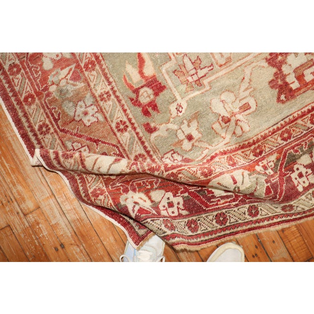 Early 20th Century Antique Zabihi Collection Turkish Rug - 7'7" x 11'6" For Sale - Image 5 of 10