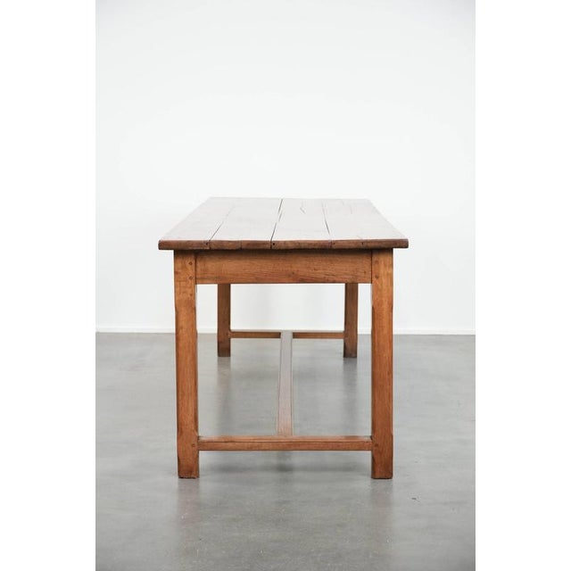 Large Antique French Farmhouse Dining Table For Sale - Image 3 of 18