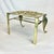 Metal Late 1800s Antique English Cast Brass Fireplace Footman Kettle Pot Stand. For Sale - Image 7 of 11
