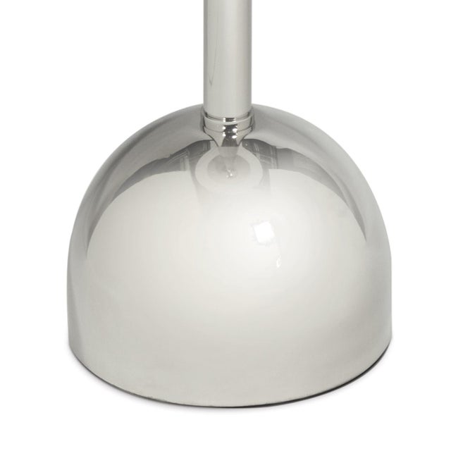 Contemporary Arthur Accent Table, Polished Nickel For Sale - Image 3 of 5