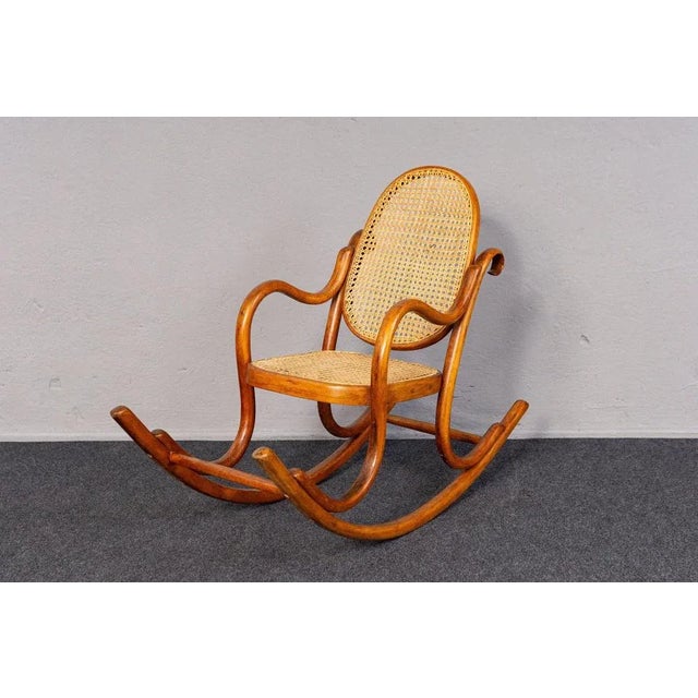 Antique Children's Rocking Chair For Sale - Image 3 of 18