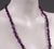 Gemstone Vintage Fashion Gemstone Necklace with Violet Amethyst Quartz, 1980s For Sale - Image 7 of 10