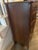 Coffee 1960s Huntley Furniture MCM French Provencial 5 Drawer Tall Dresser Walnut For Sale - Image 8 of 8