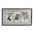 Framed Edo-Period Japanese Kabuki Actor Woodblock Prints, Signed Toyokuni, Kunisada & Kuniyasu, Circa 1815-1830, Set of 3 For Sale