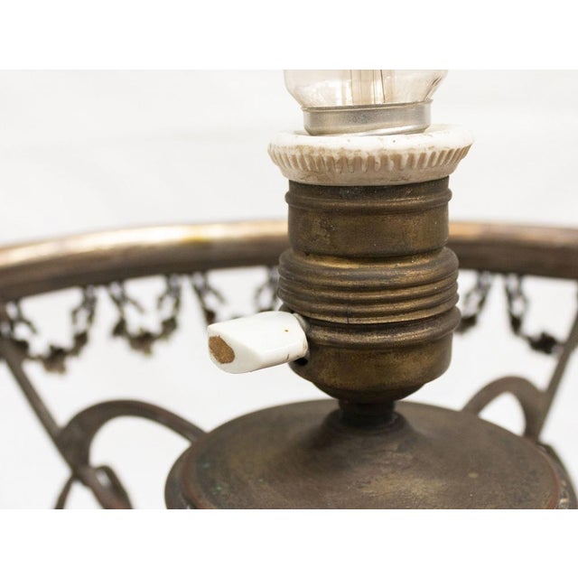 Vintage Gallé-Style Table Lamp, 1920s For Sale - Image 9 of 14