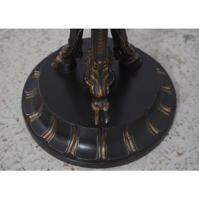 Regency Style Metal Bronze Finish Planter For Sale - Image 9 of 10