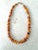 Contemporary Baltic, Amber and Turquoise Accents 22 Inch Beaded Necklace by Matthew Izzo For Sale - Image 3 of 4