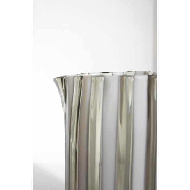 Modern Italian Murano Glasses and Pitcher by Mariana Iskra, 2004s, Set of 7 For Sale - Image 14 of 18