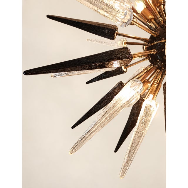 Italian Sputnik Pendant Light with Murano Glass from Justfurnituress SRL, 2026 For Sale - Image 6 of 8