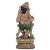Far Pavilions Vintage Handcrafted Large Dancing Ganesha Statue | 20" Tall Hand Painted Wood Hindu Deity Figurine | Unique Spiritual Home Decor | Indian Art Gift For Sale - Image 4 of 6