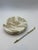 Early 21st Century Waterworks Round Veined Marble Soap Dish For Sale - Image 5 of 6
