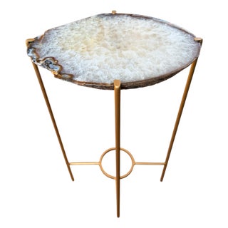 Unusual Modern Handcrafted Drinks Table. For Sale