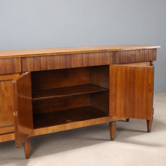 Empire Style Sideboard in Walnut For Sale - Image 3 of 12