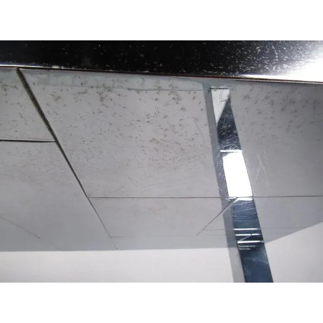 Metal Paul Evans "Cityscape" Display Shelf in Chrome and Glass For Sale - Image 7 of 10