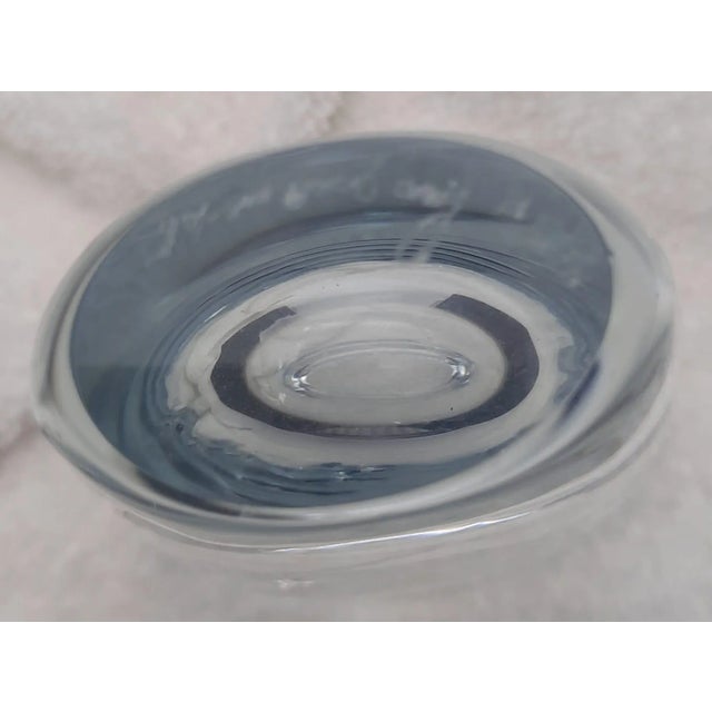 1950s Strömbergshyttan Crystal Glass Bud Vase For Sale - Image 10 of 12