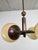 Beige Czechoslovak Art Deco Rondocubist Geometric Chandelier, 1930s For Sale - Image 8 of 14