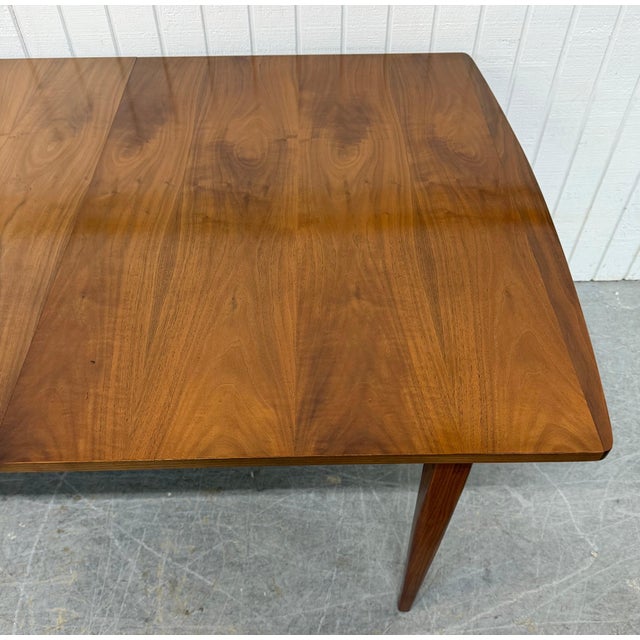 Brown Mid-Century Modern Drexel Declaration Walnut Dining Table For Sale - Image 8 of 10