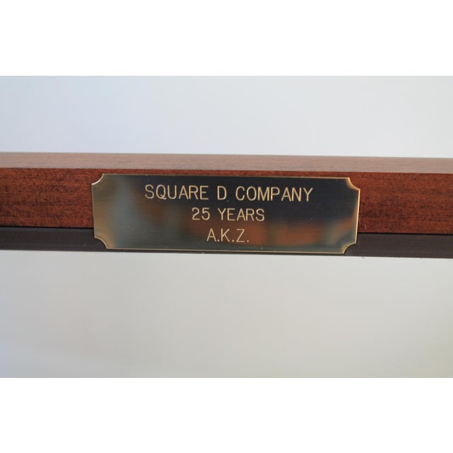 20th Century Howard Miller Mantle Clock For Sale - Image 12 of 13
