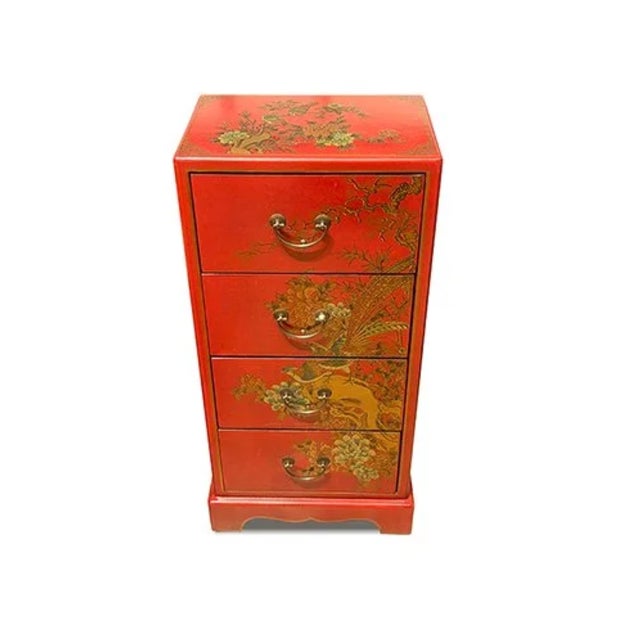 Chinese 1980s 4 Drawers Shanxi Motifs Stand For Sale - Image 3 of 7