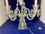 Vintage Pair of Large Regency Style Electrified Crystal Candelabrum For Sale - Image 11 of 18