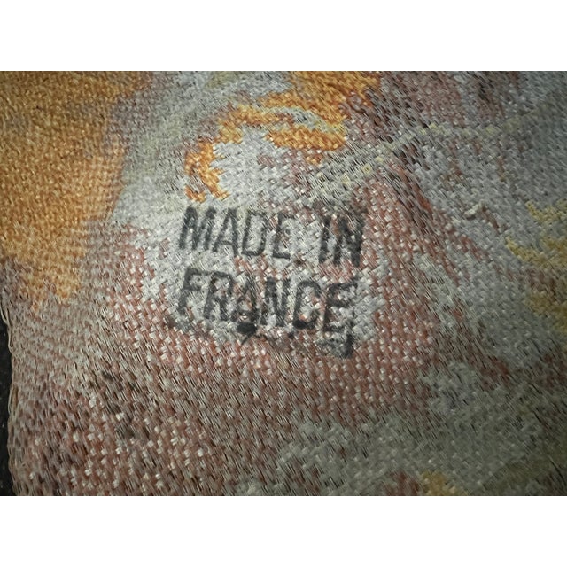 Mid-Century French Pastoral Tapestry Wall Hanging For Sale - Image 9 of 9